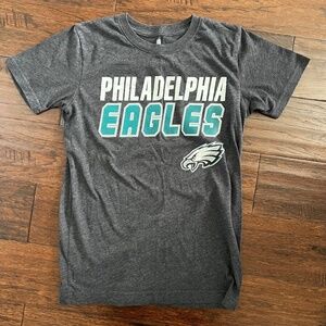 Kids Eagles NFL Team Apparel T-Shirt Size Large 10/12